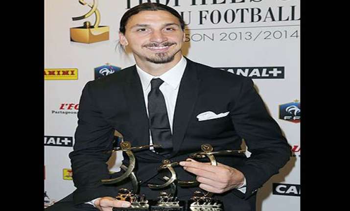 paris saint germain s zlatan ibrahimovic wins french league