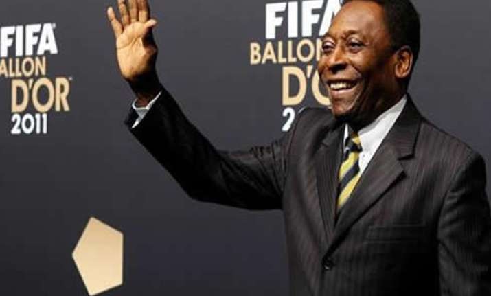 pele will also meet with blatter brazil president