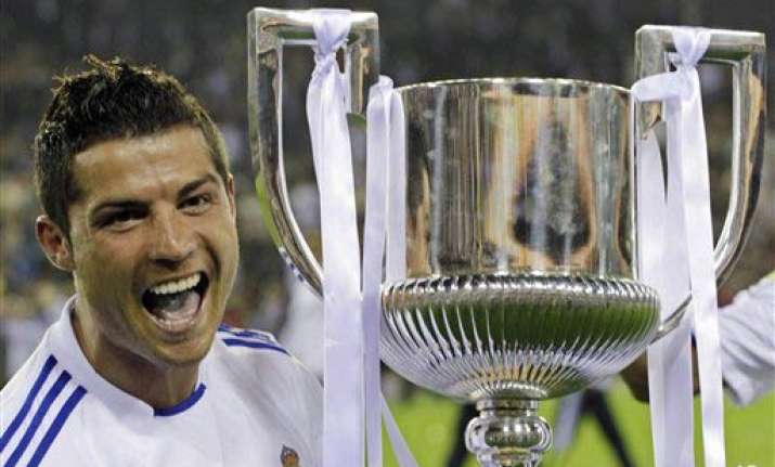 ronaldo header gets real madrid the spanish cup