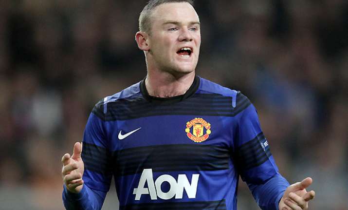 rooney out of united s europa league game vs ajax