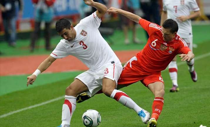 russia beats serbia 1 0 in friendly