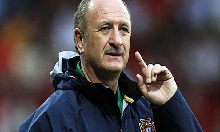 scolari rules out changes for brazil france friendly