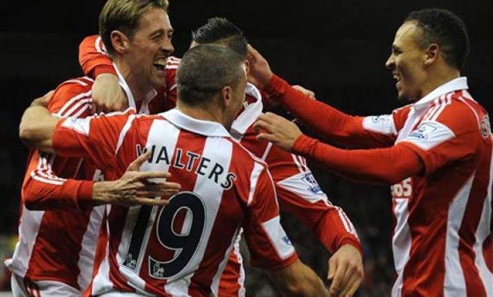 stoke beats arsenal 1 0 to claim another upset