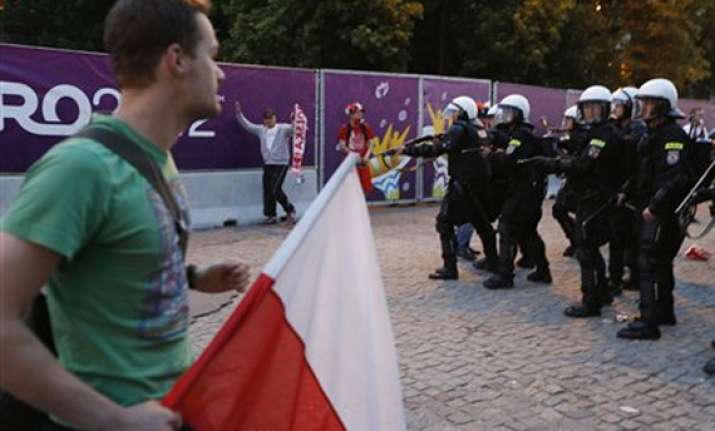 uefa condemns isolated violence at euro 2012