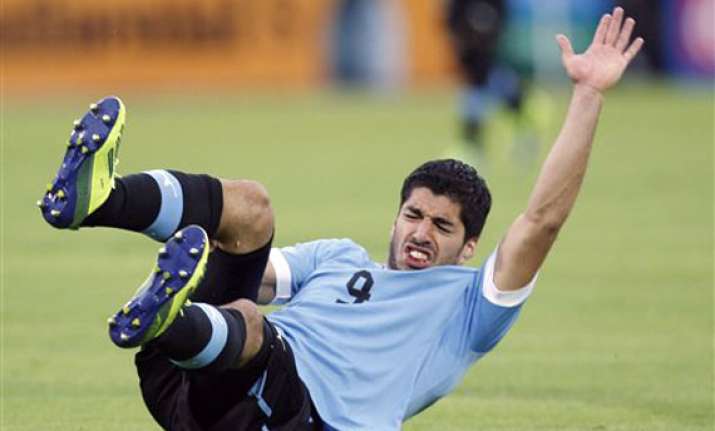 uruguay striker suarez has surgery ahead of world cup