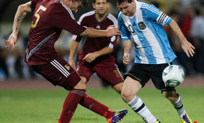 venezuela beats argentina 1 0 in wcup qualifier