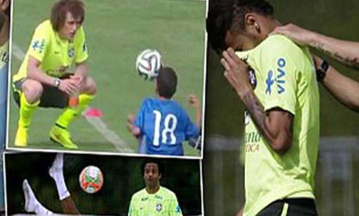 when neymar cried after being overwhelmed by young disabled