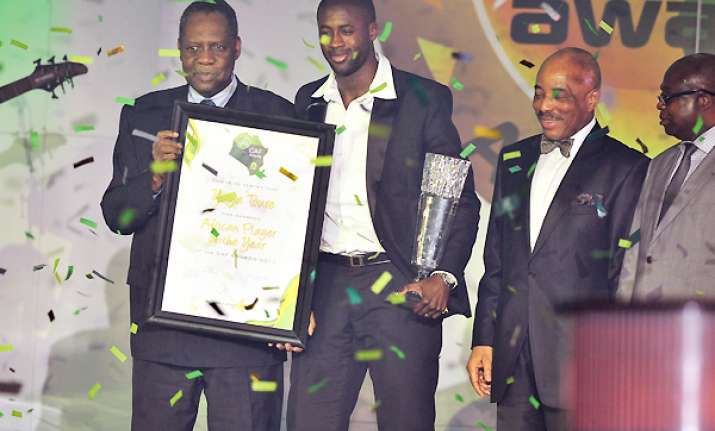 yaya toure wins african player of the year
