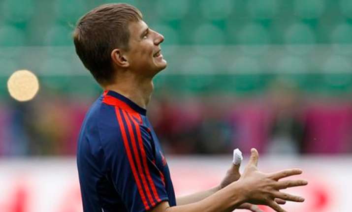 zenit stars dominate russia team at euro 2012
