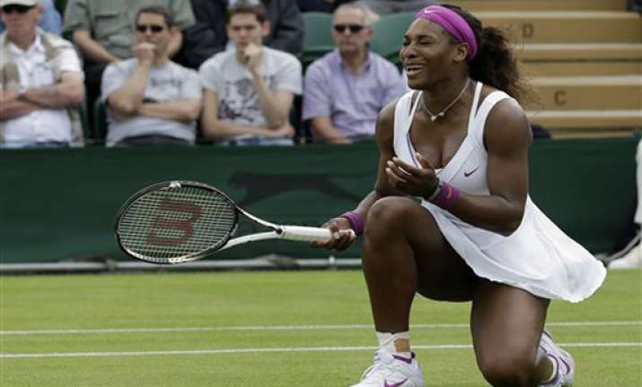 a day later other williams wins at wimbledon