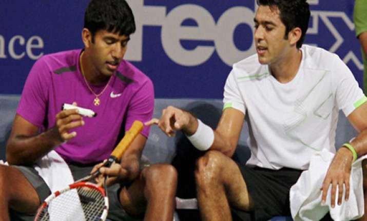 australian open 2014 bopanna qureshi knocked out