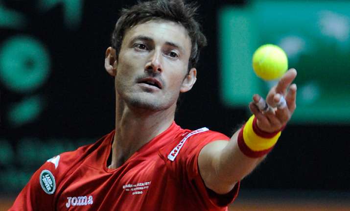 davis cup champion spain sweeps kazakhstan 5 0