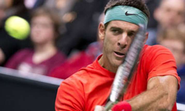 del potro through to quarterfinals at abn amro