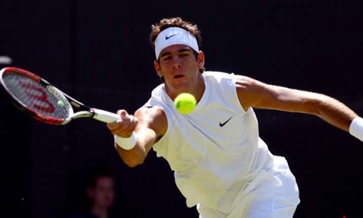 del potro withdraws from queen s because of injury