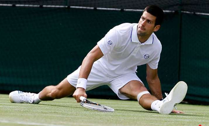djokovic inspired at wimbledon by squirrely friend