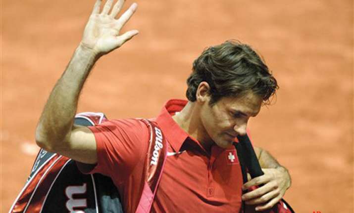 federer and swiss knocked out by us in davis cup