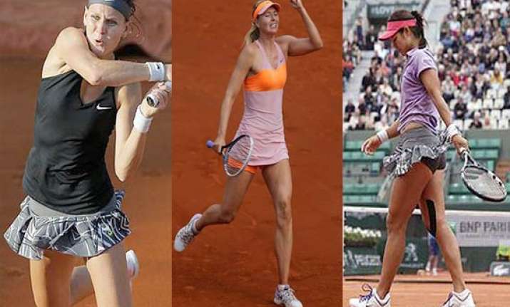 french open fashion fiesta for tennis divas