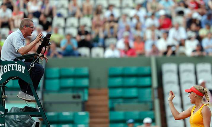 french open officiating is a disgrace says wozniacki