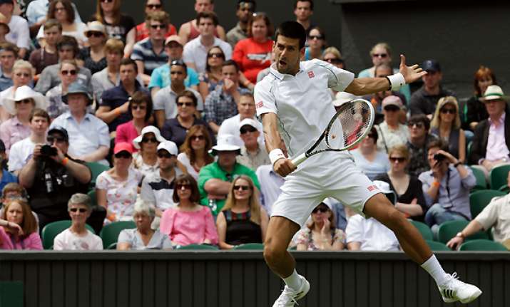 golf club ready djokovic wins wimbledon opener