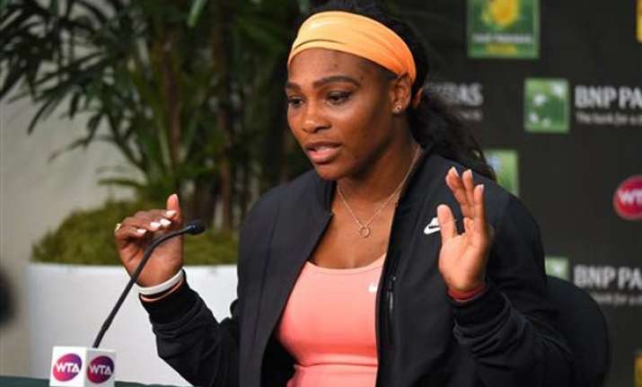 serena williams withdraws from indian wells with knee injury