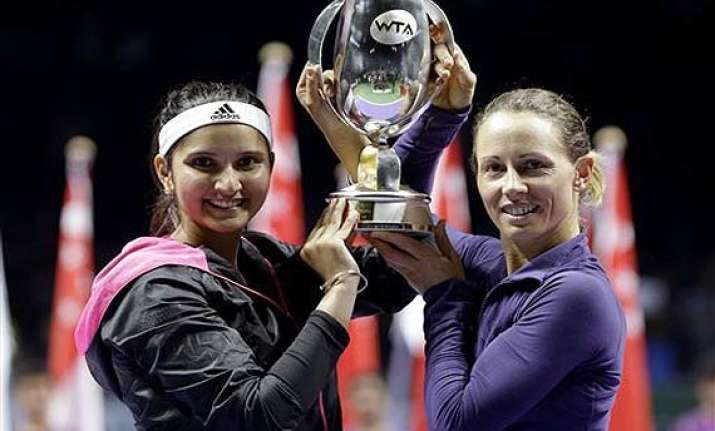 wta finals sania cara win doubles title