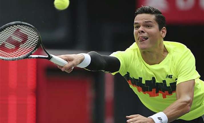 top seeded raonic eliminated at kremlin cup