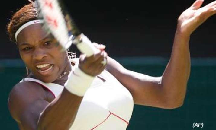 serena williams wins opening match at wimbledon