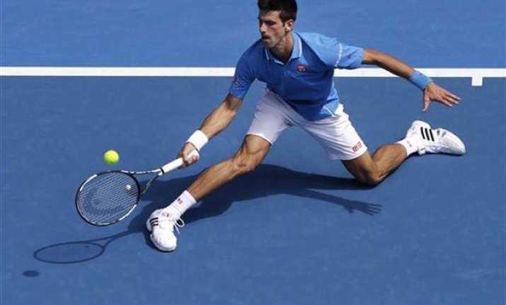 novak djokovic wins 1st round match at australian open