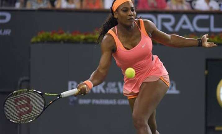 serena williams grinds out victory in indian wells return