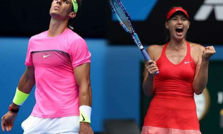 australian open 2015 nadal out sharapova makarova advance