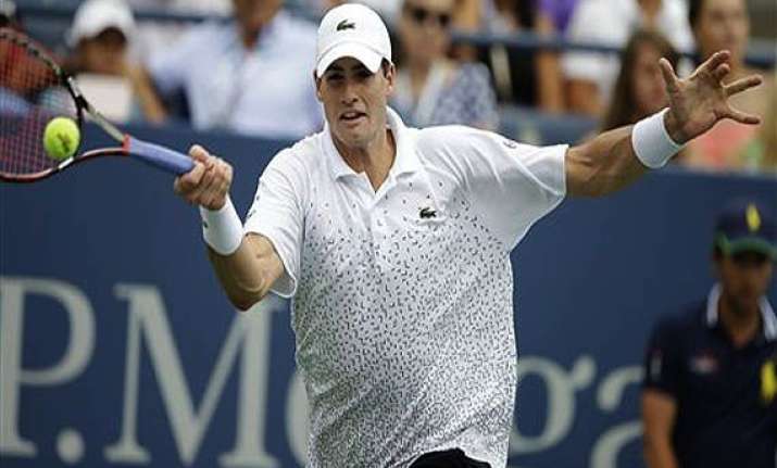 us open isner loses to kohlschreiber in 3rd round