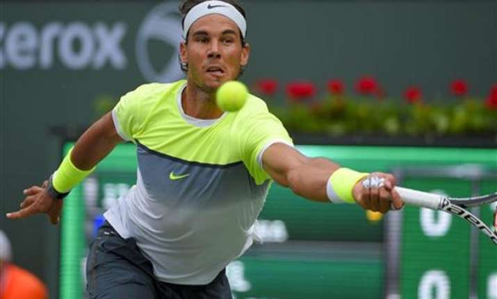 nadal murray reach qfs at indian wells nishikori loses