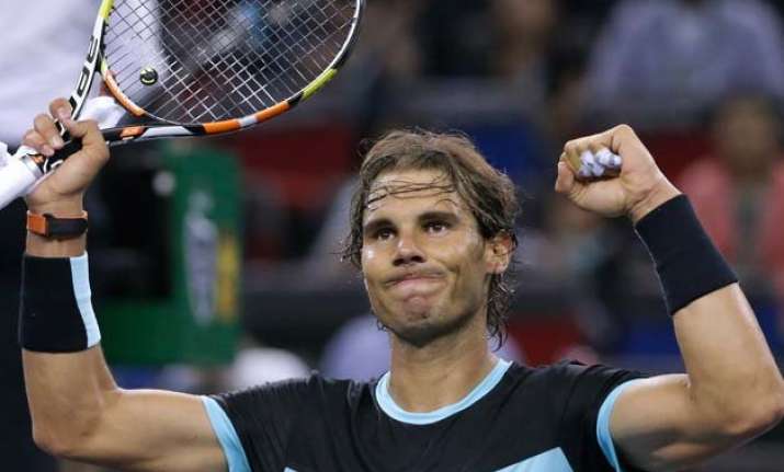 rafael nadal routs wawrinka 6 2 6 1 to reach shanghai