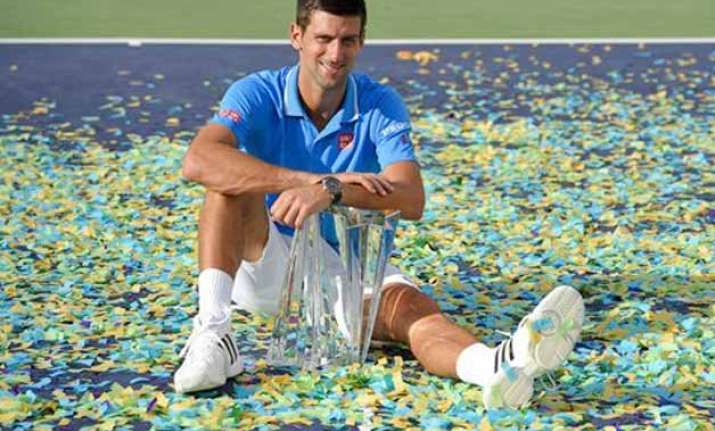 djokovic beats federer in 3 sets to win indian wells title