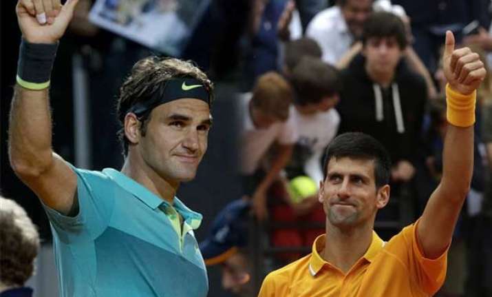 federer and djokovic to renew rivalry in italian open final