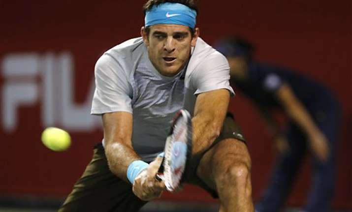 japan open del potro into semis nishikori out