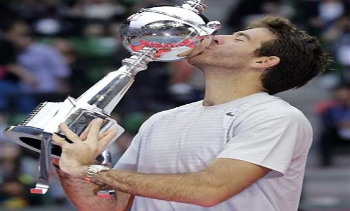 japan open del potro beats raonic to win title