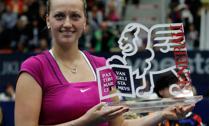 kvitova beats cibulkova to win generali ladies