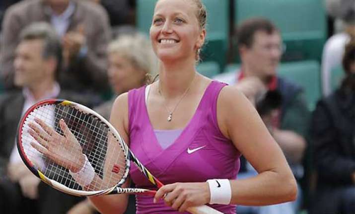 kvitova ends qualifier shvedova s french open run