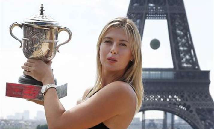maria sharapova looks ahead to wimbledon