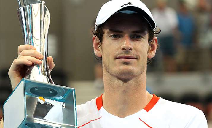 murray wins brisbane international title