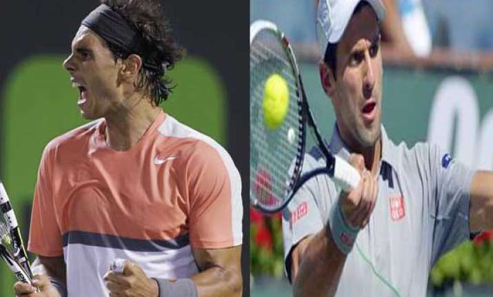 nadal djokovic to clash in sony open final