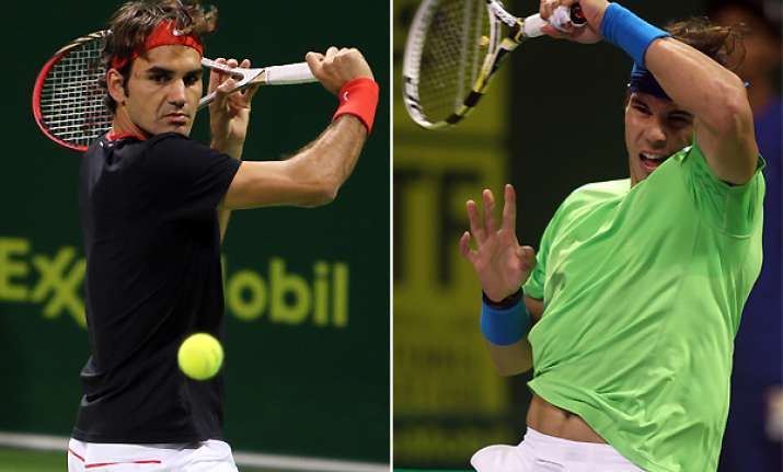 nadal federer win 1st round matches at qatar open