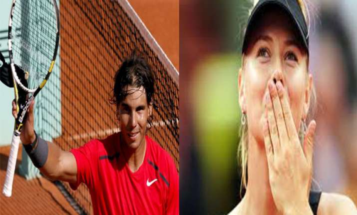 nadal sharapova make it look easy in paris