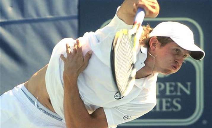no. 2 seed melzer upset at winston salem