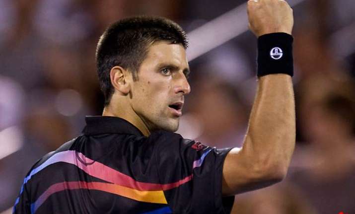 novak djokovic advances to rogers cup final