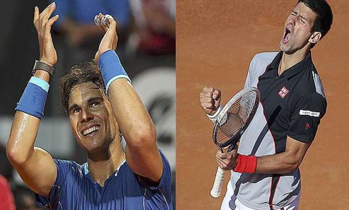 rafael nadal to renew rivalry vs novak djokovic in rome