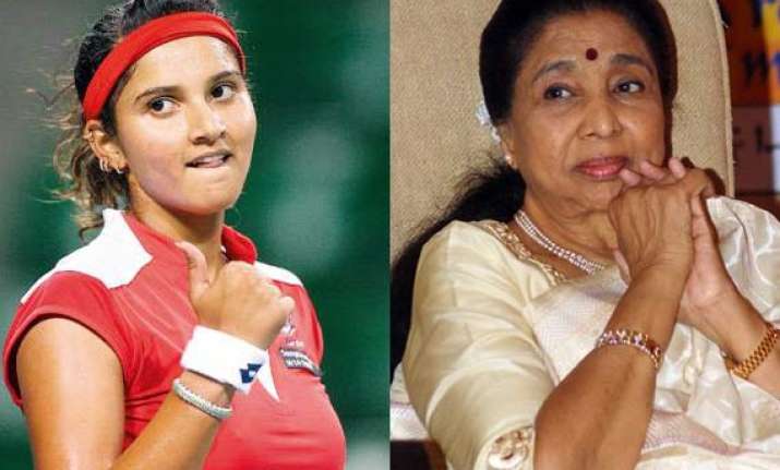 sania dragged into unnecessary controversy asha bhosle