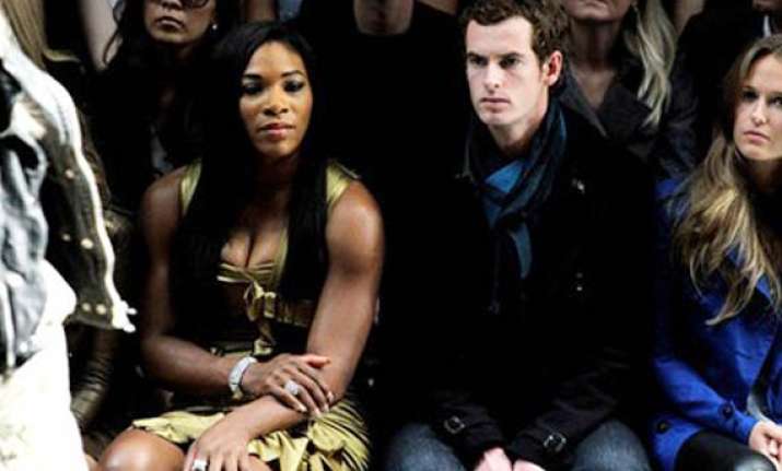 serena sends a karaoke challenge to andy murray