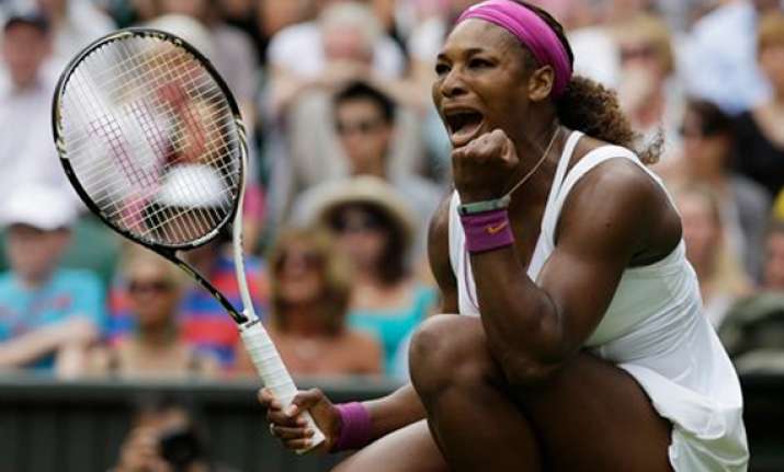 serena williams serves way to easy wimbledon win